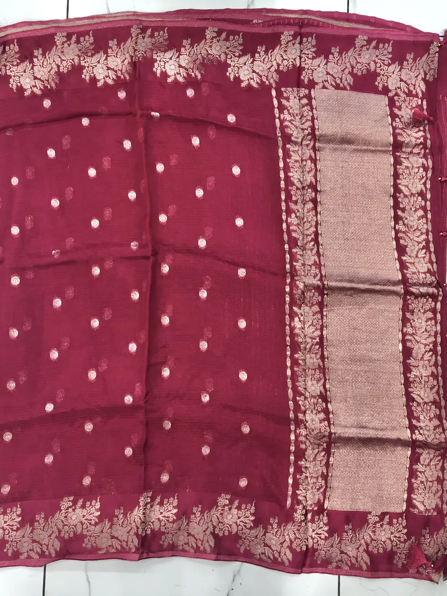Pure Tusser Kota Saree
