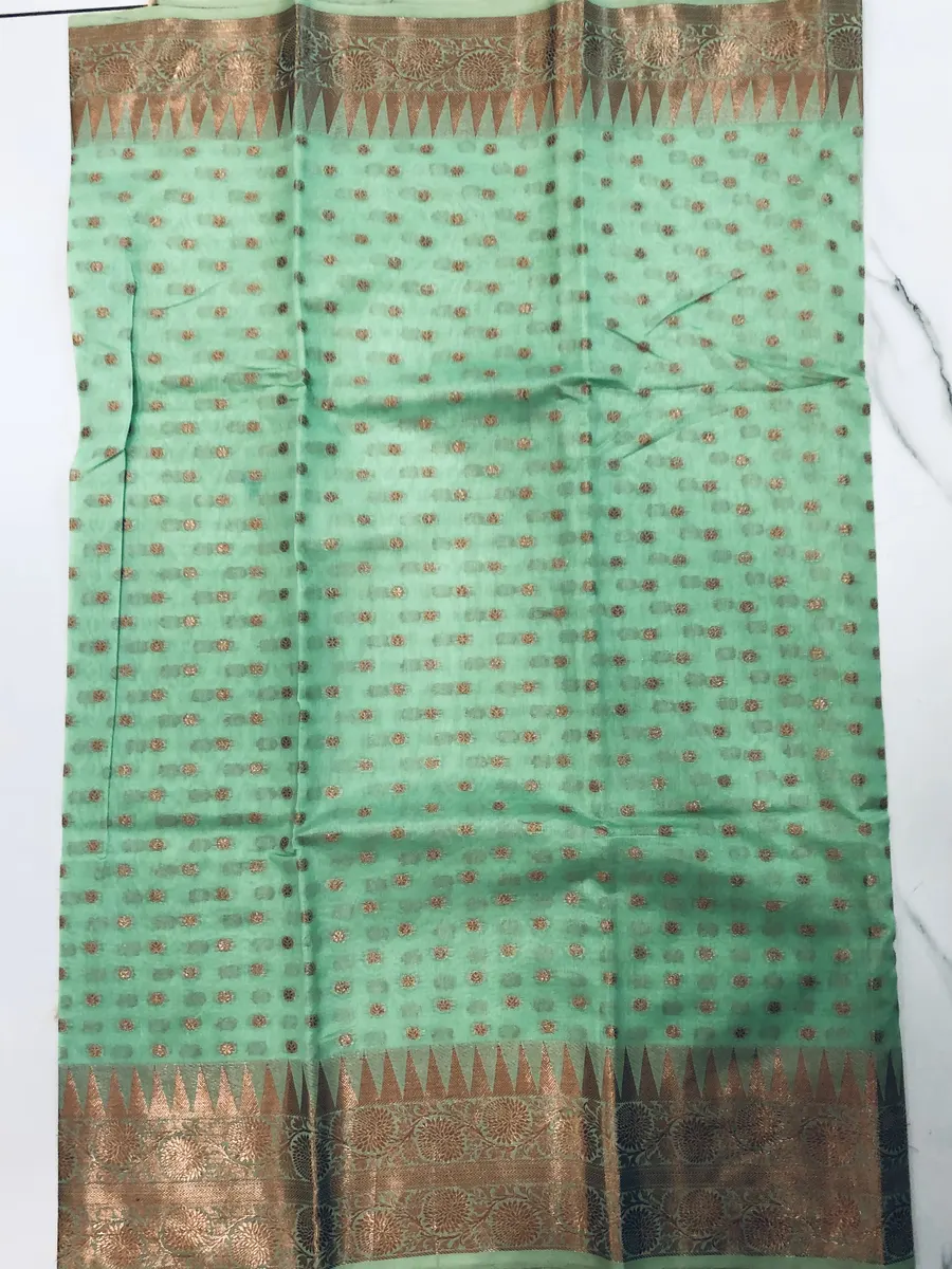 Lotus Cotton Saree