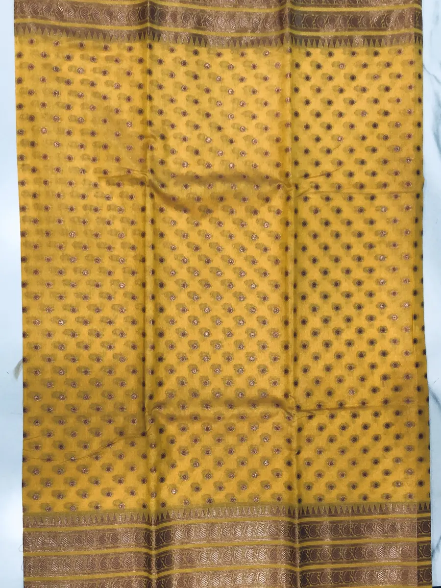 Lotus Cotton Saree