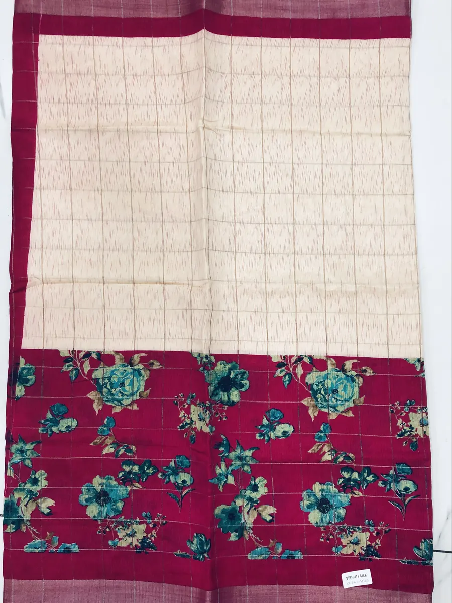 Soft Tusser Saree