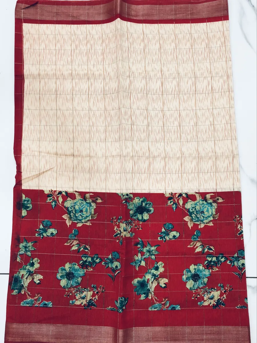 Soft Tusser Saree