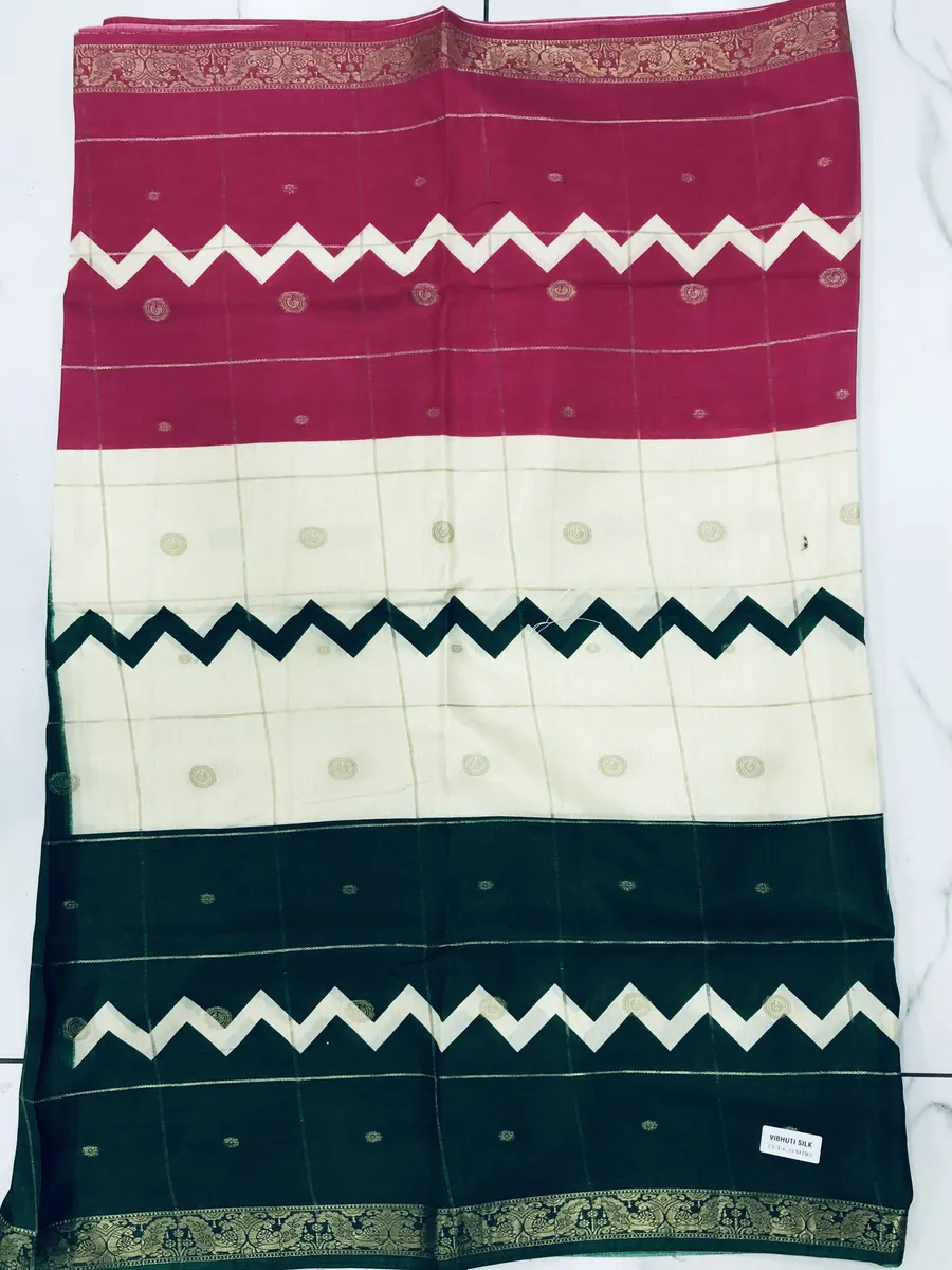 Semi Mysore Crepes Saree