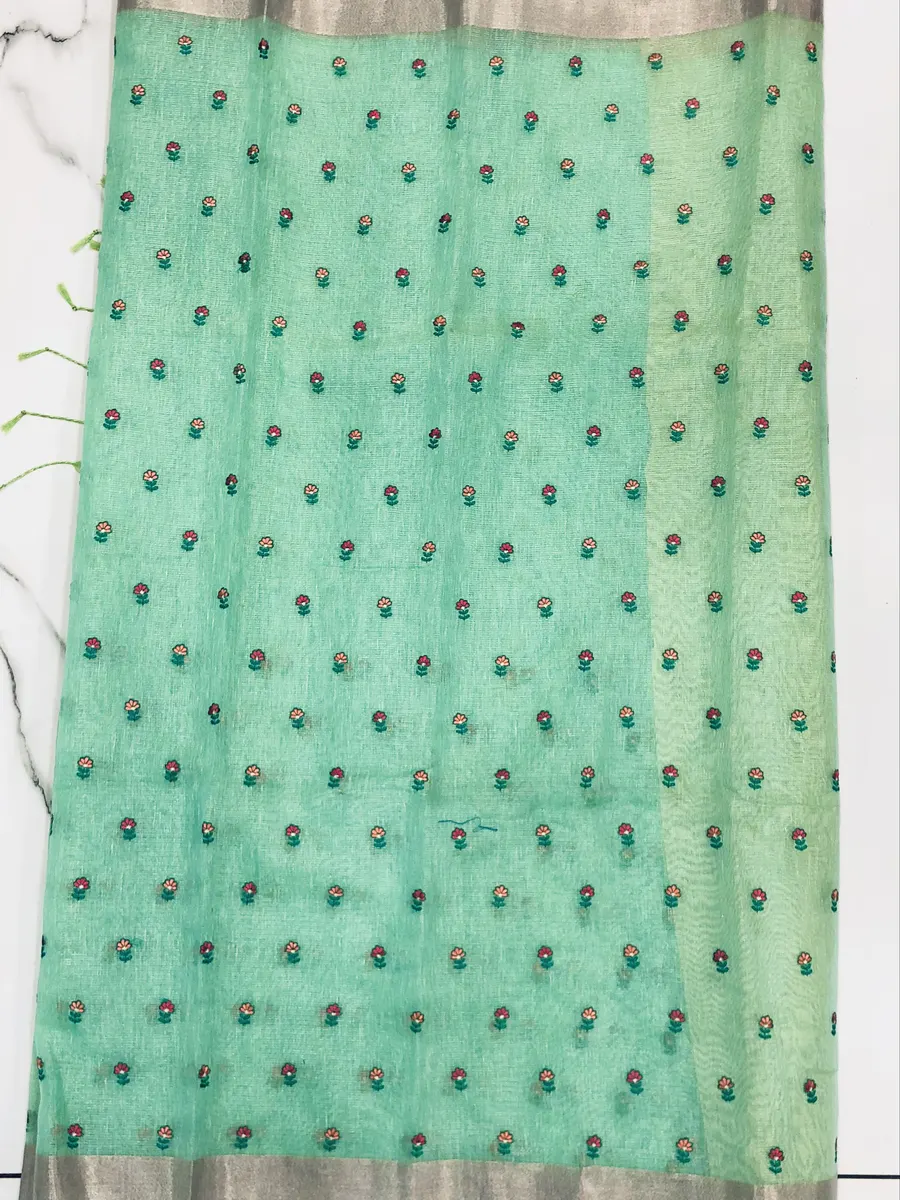 Linen Tissues sarees