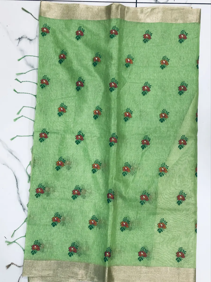 Linen Tissues sarees