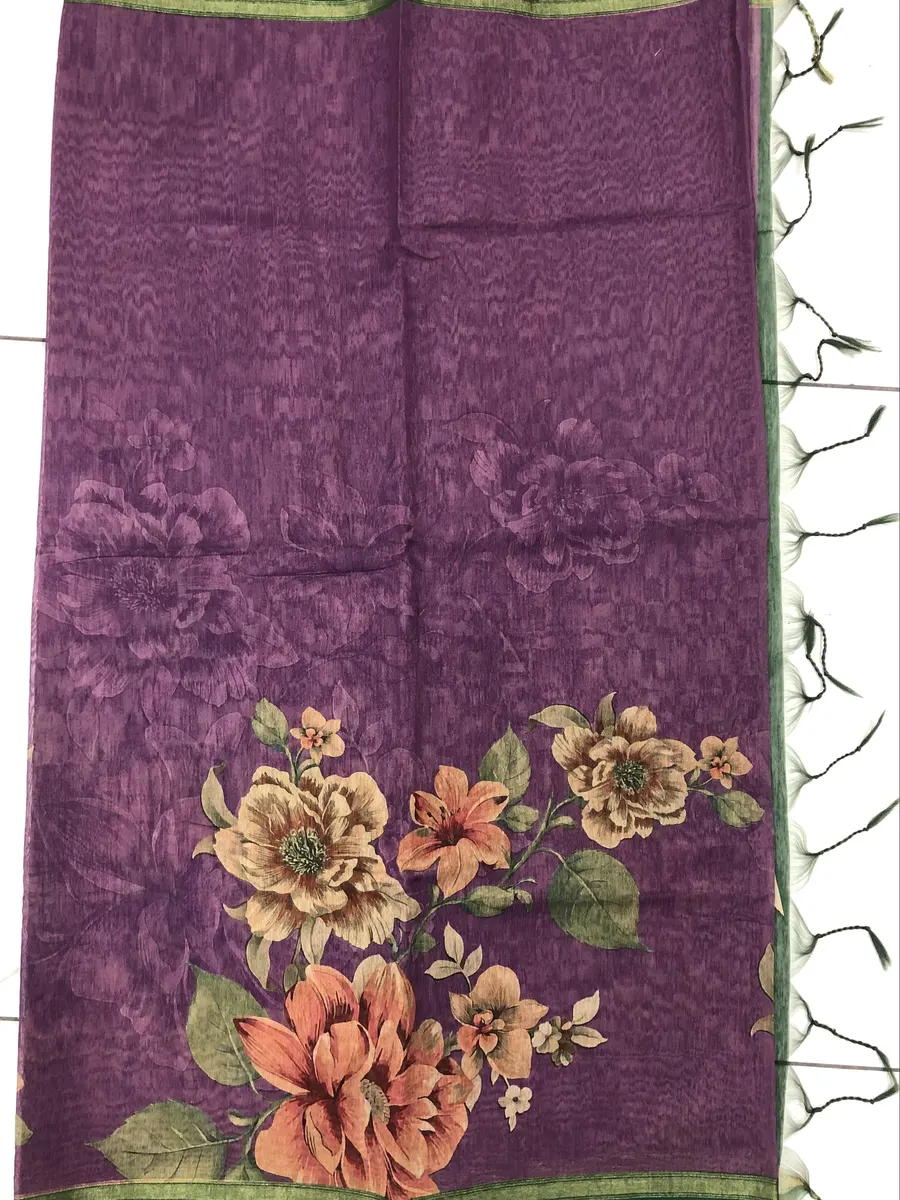 Maheswari Digital Print Sarees
