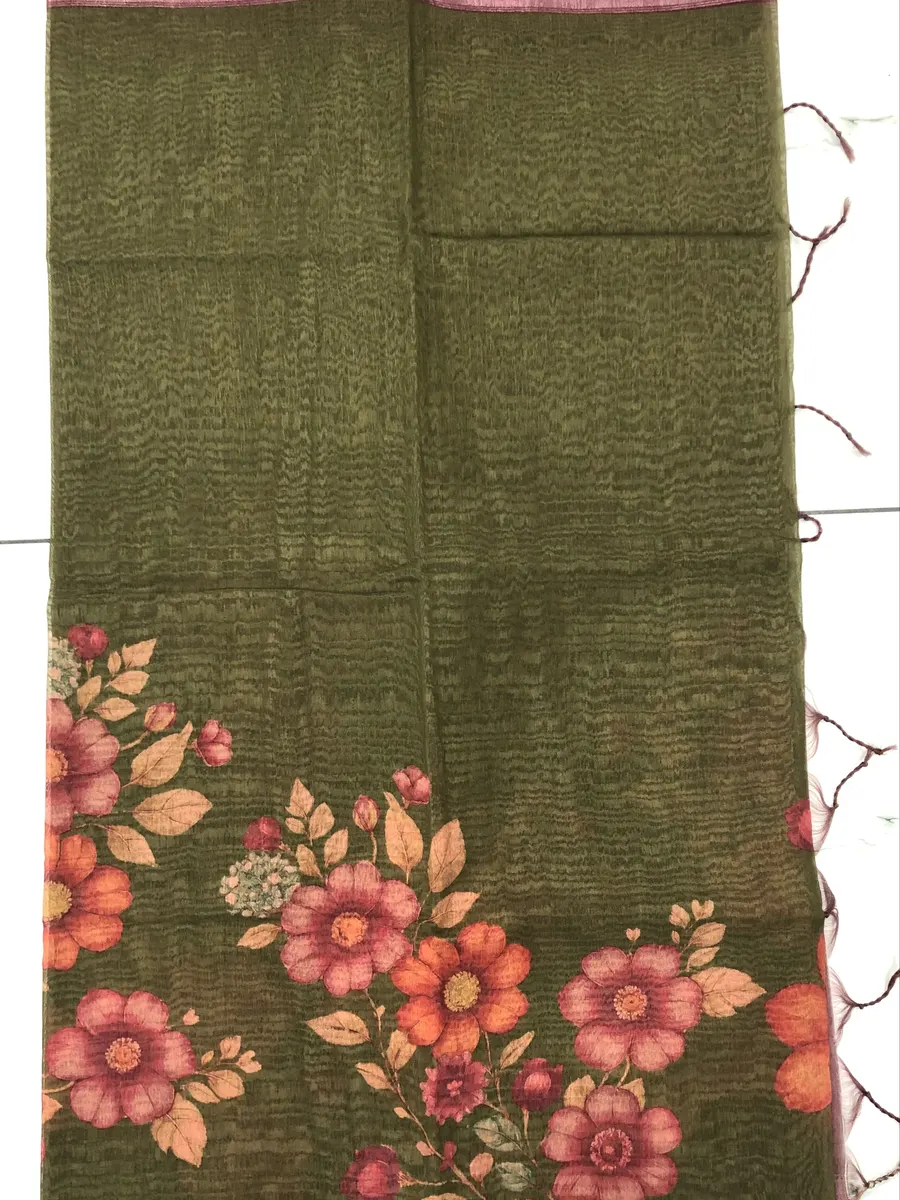 Maheswari Digital Print Sarees
