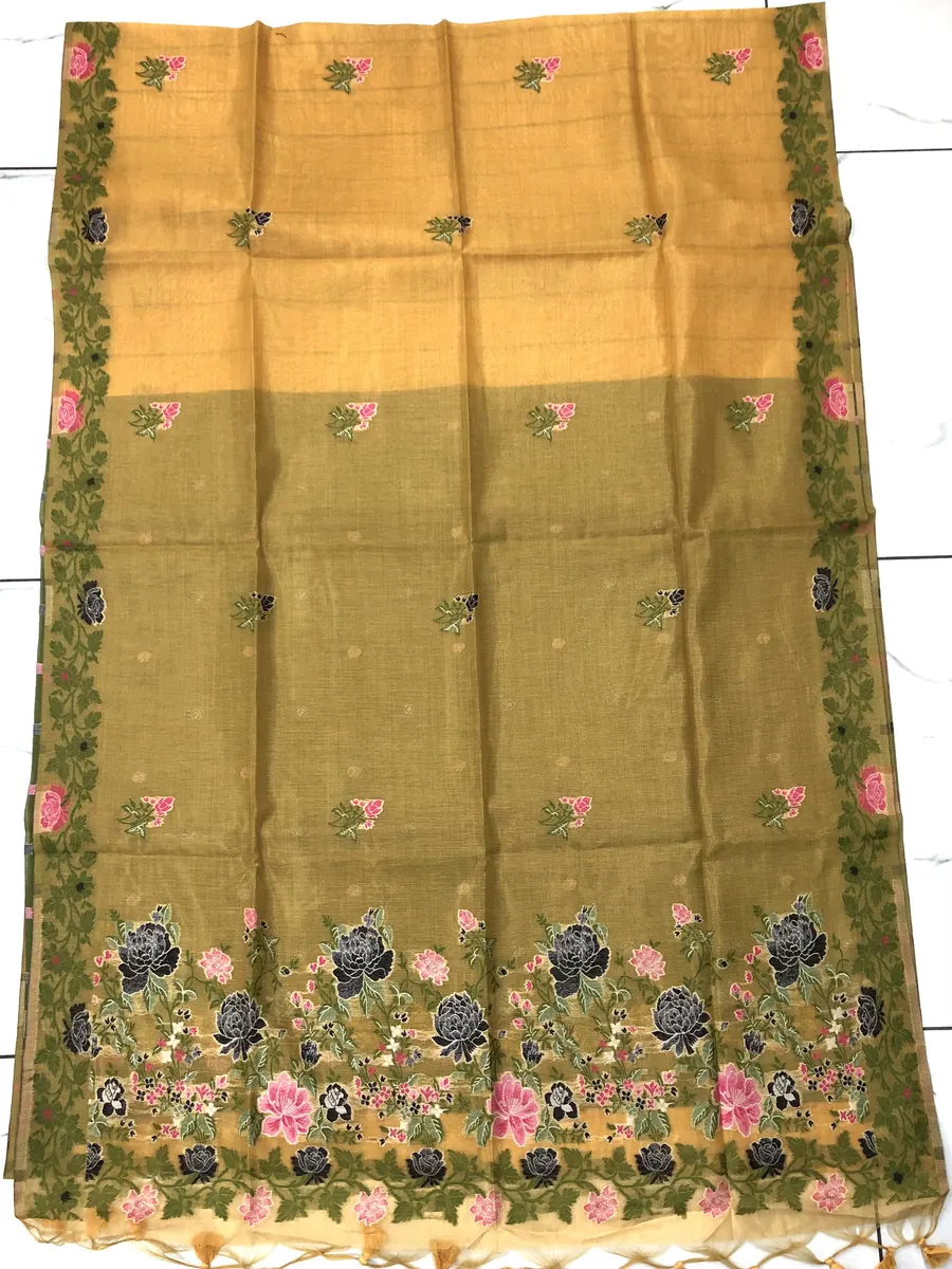 Tissue Chanderi Saree