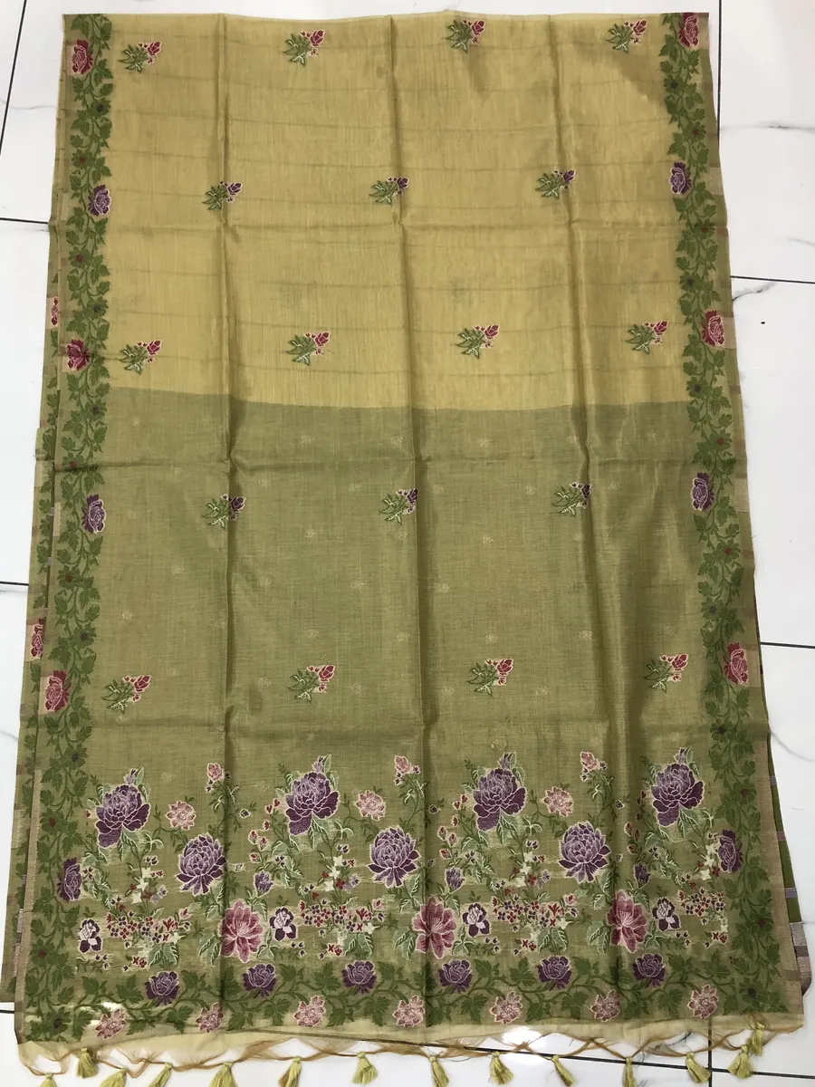 Tissue Chanderi Saree