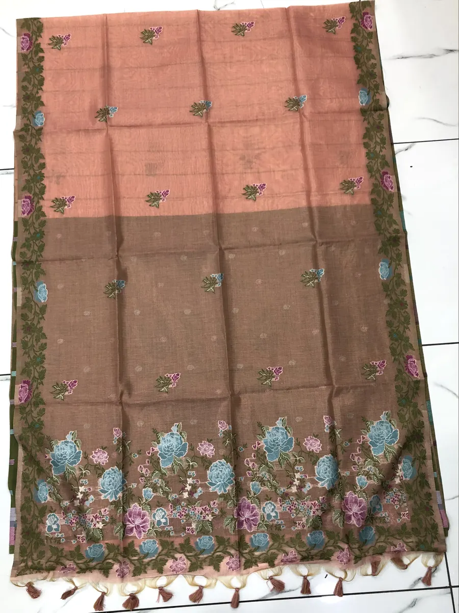 Tissue Chanderi Saree