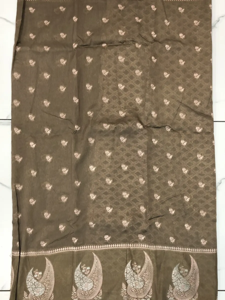 Chanderi Tusser Saree