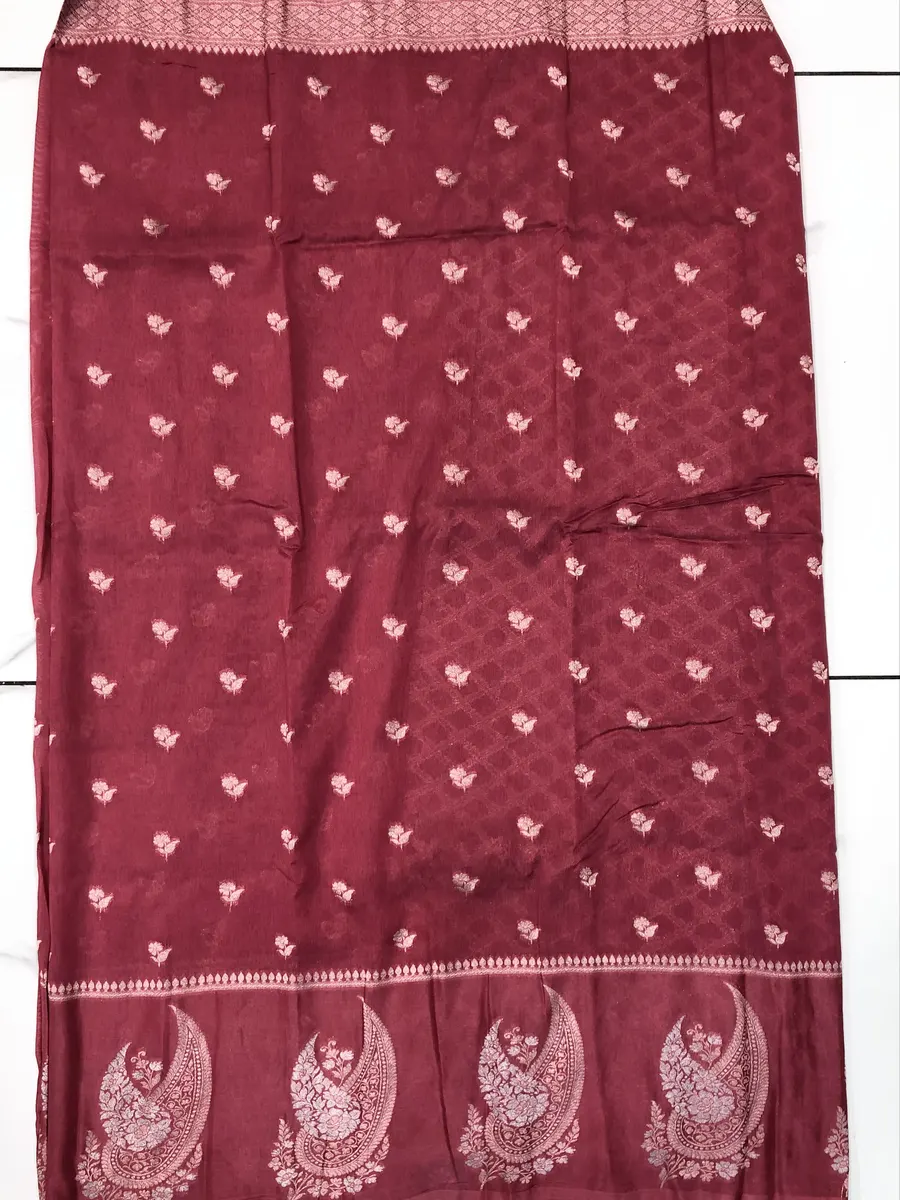 Chanderi Tusser Saree