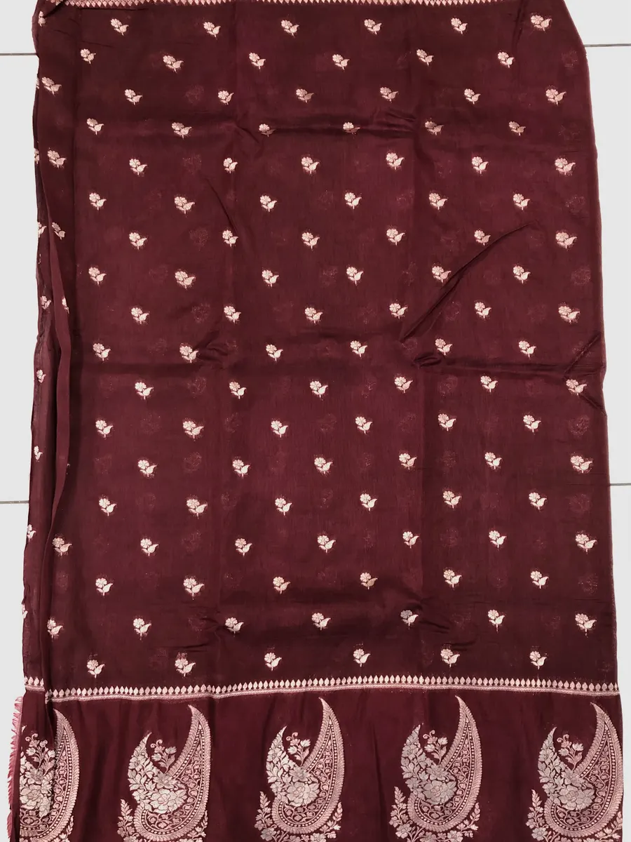 Chanderi Tusser Saree