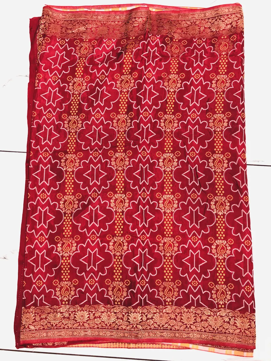 Mashru Bandhini Sarees