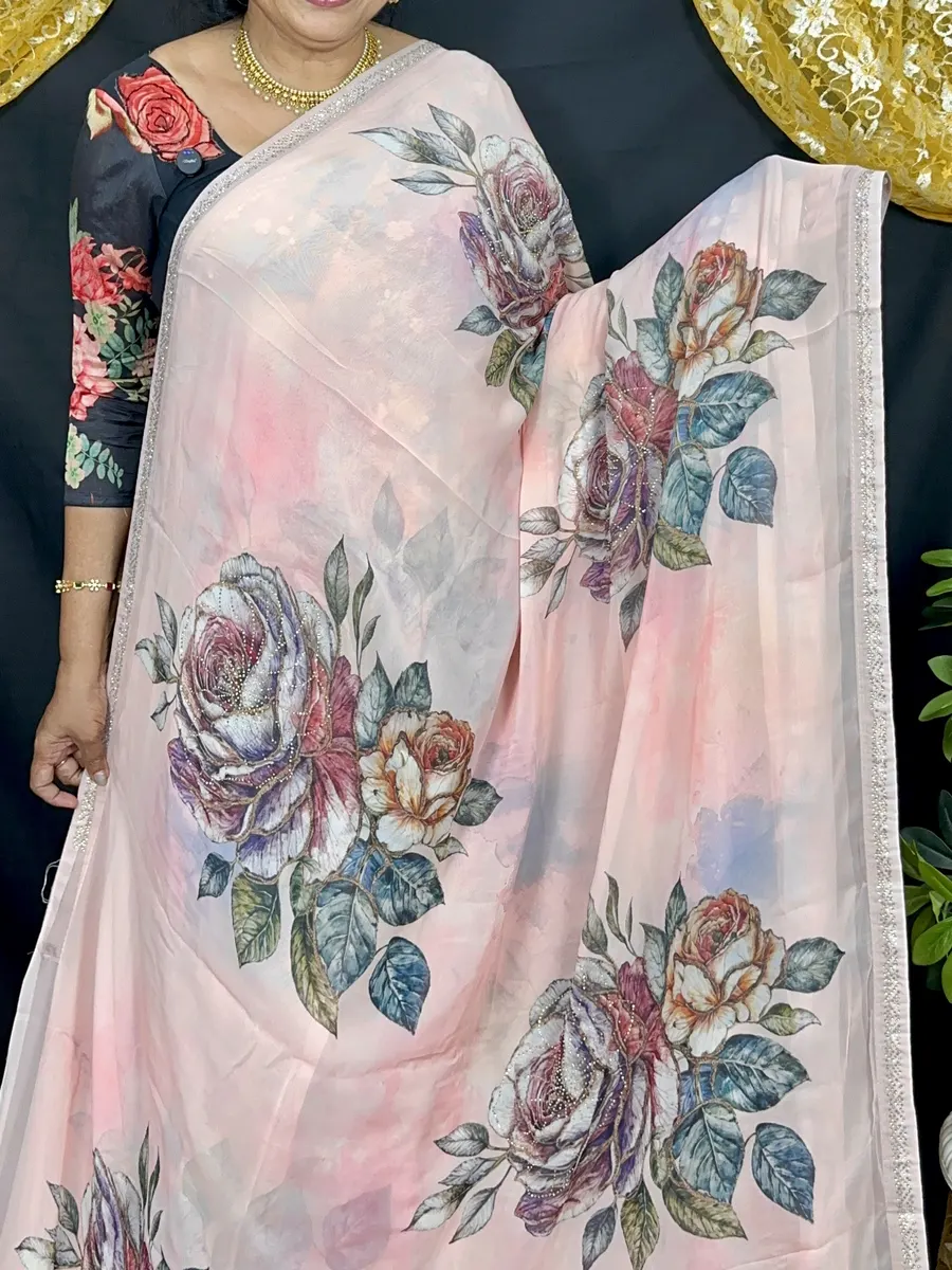 Design Georgette Sarees