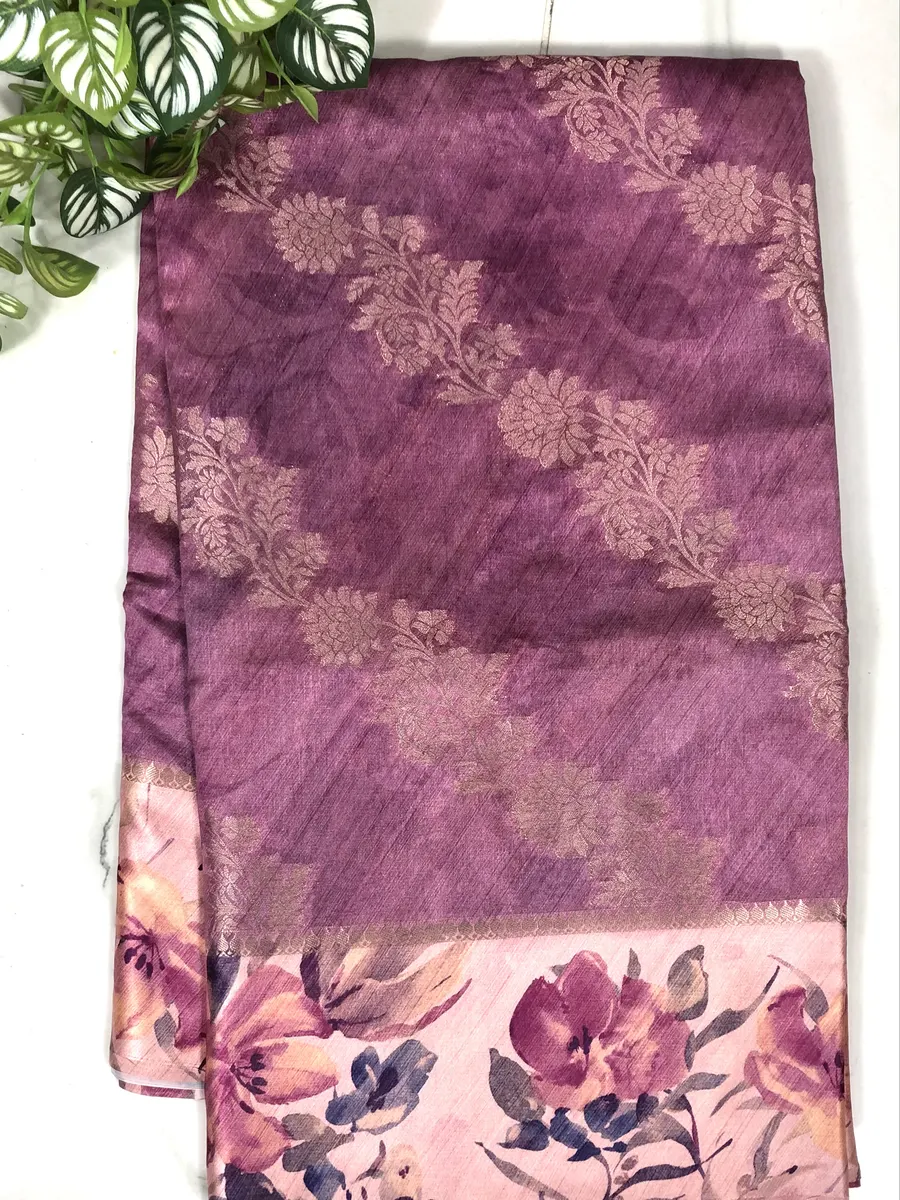 Mulberry Tusser Sarees