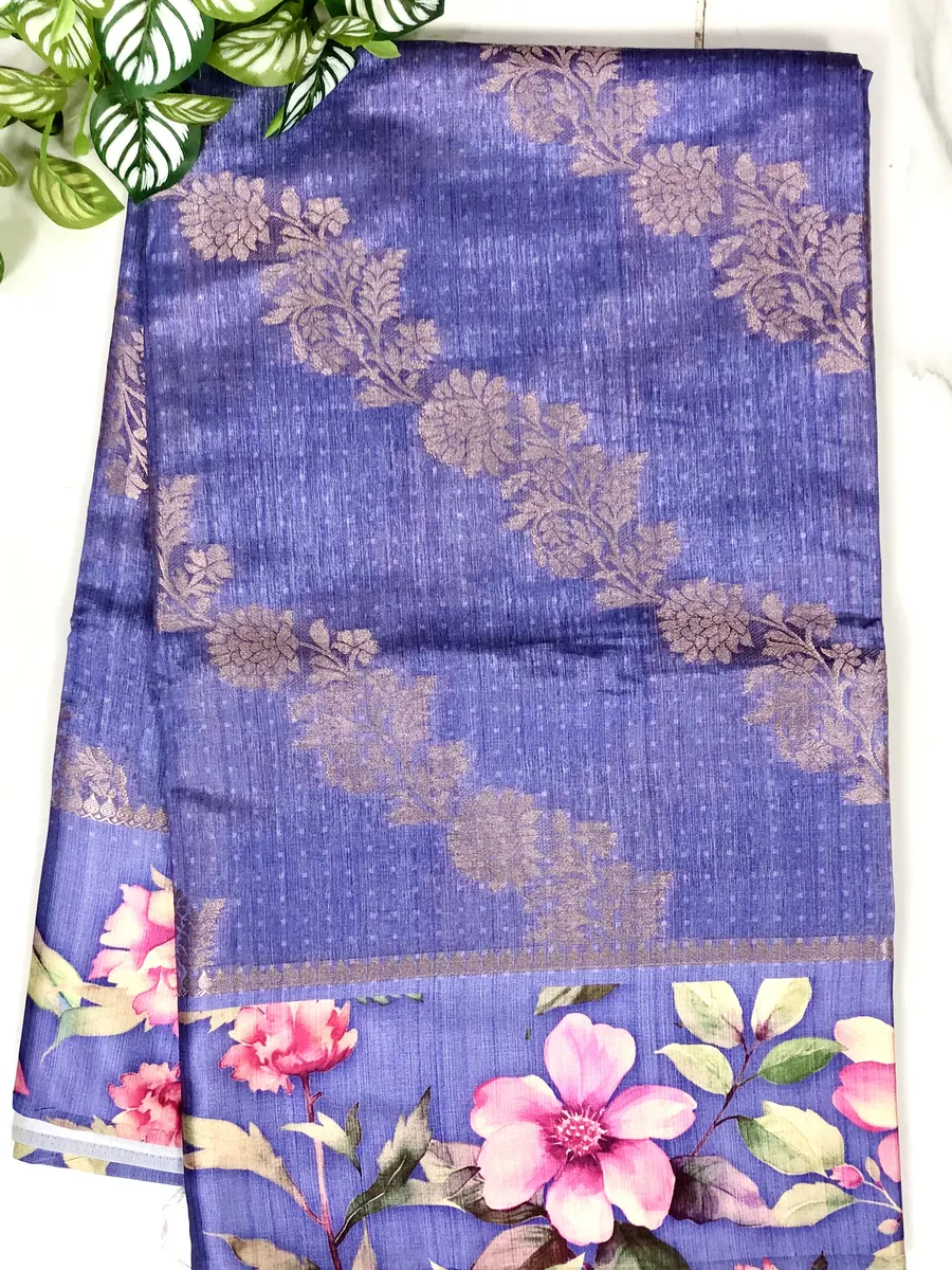 Mulberry Tusser Sarees