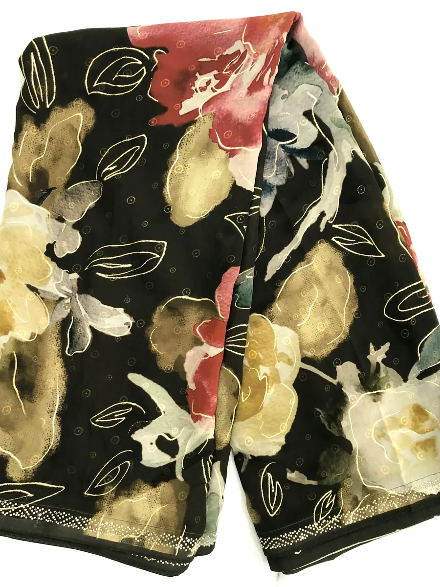 French Chiffon Sarees