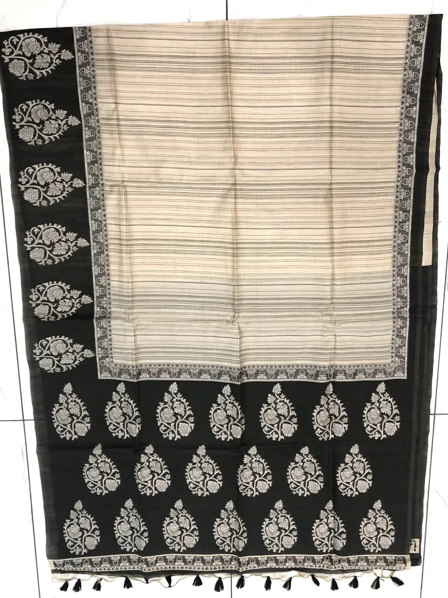 Tusser Weaving Sarees