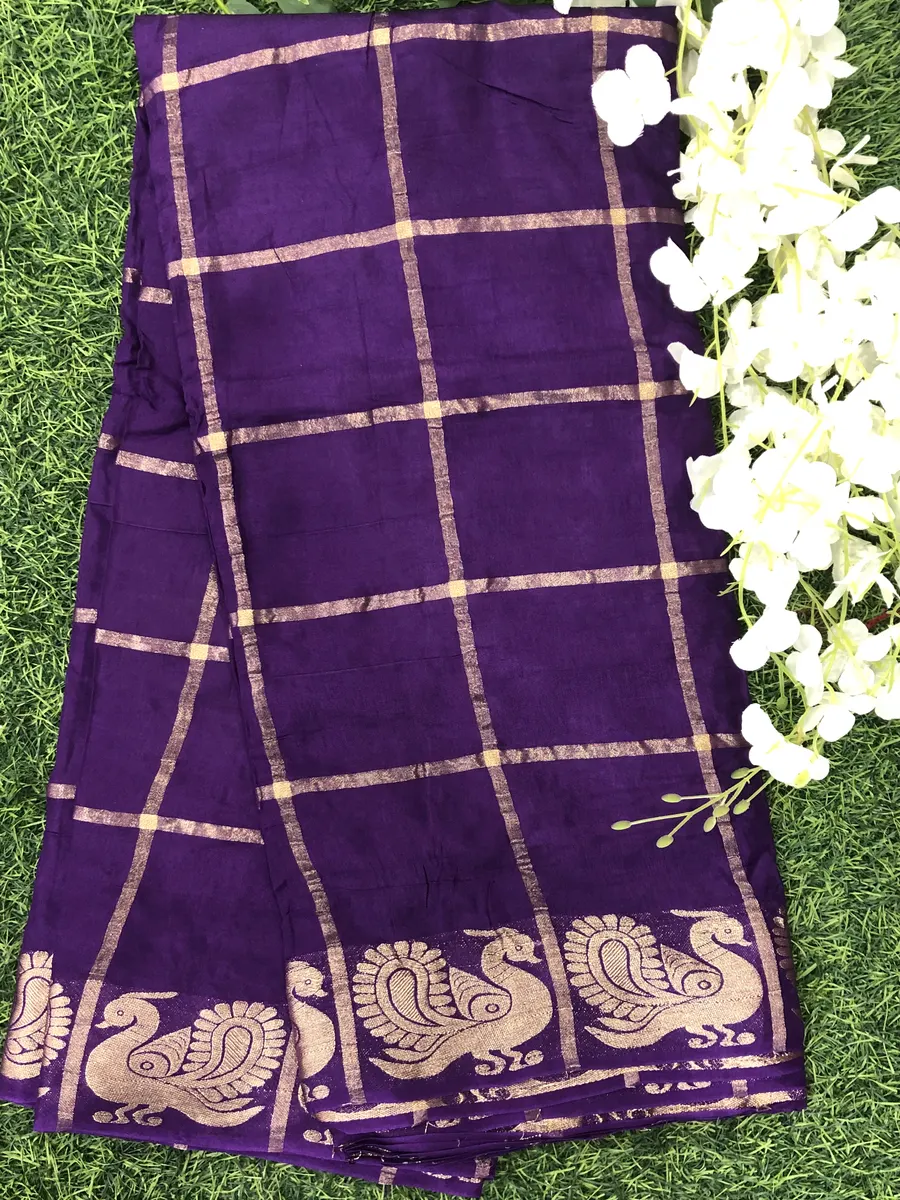 Gatchola Checks Sarees