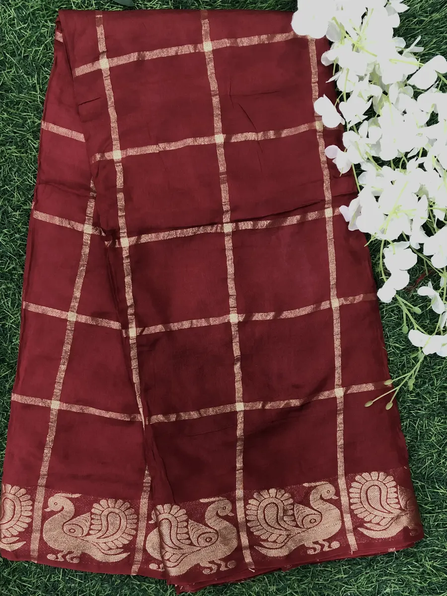 Gatchola Checks Sarees
