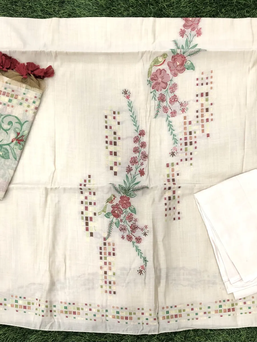 Linen Jamdhani Dresses