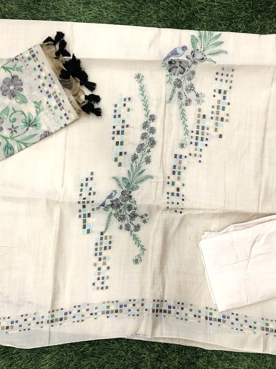 Linen Jamdhani Dresses