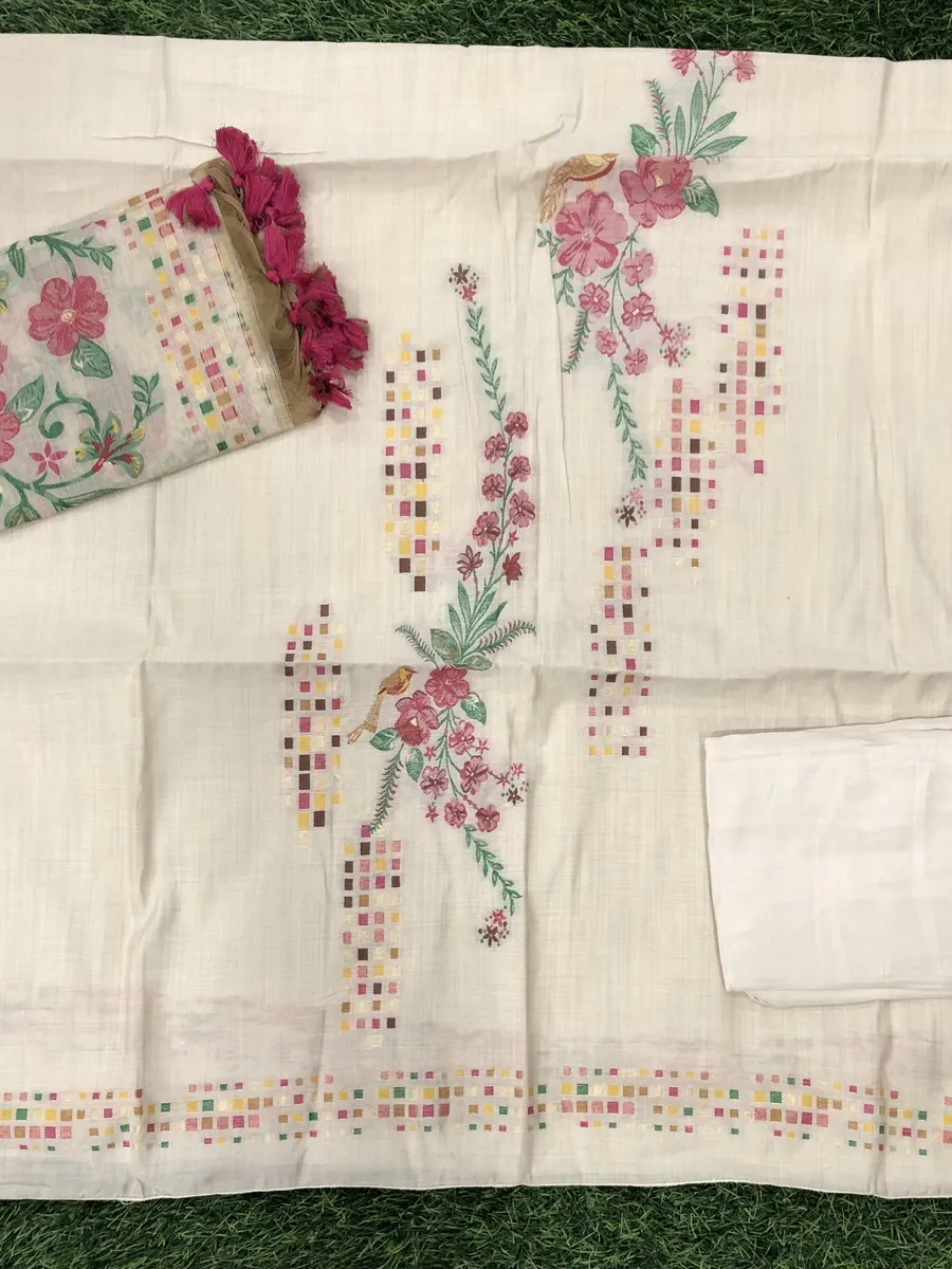 Linen Jamdhani Dresses