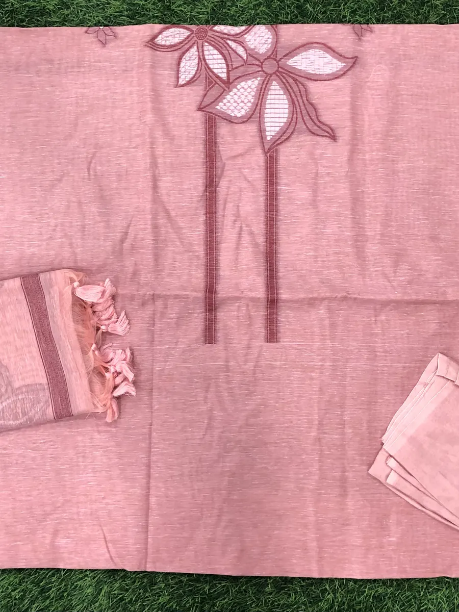 Linen Jamdhani Dresses