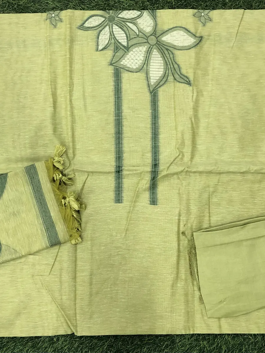 Linen Jamdhani Dresses