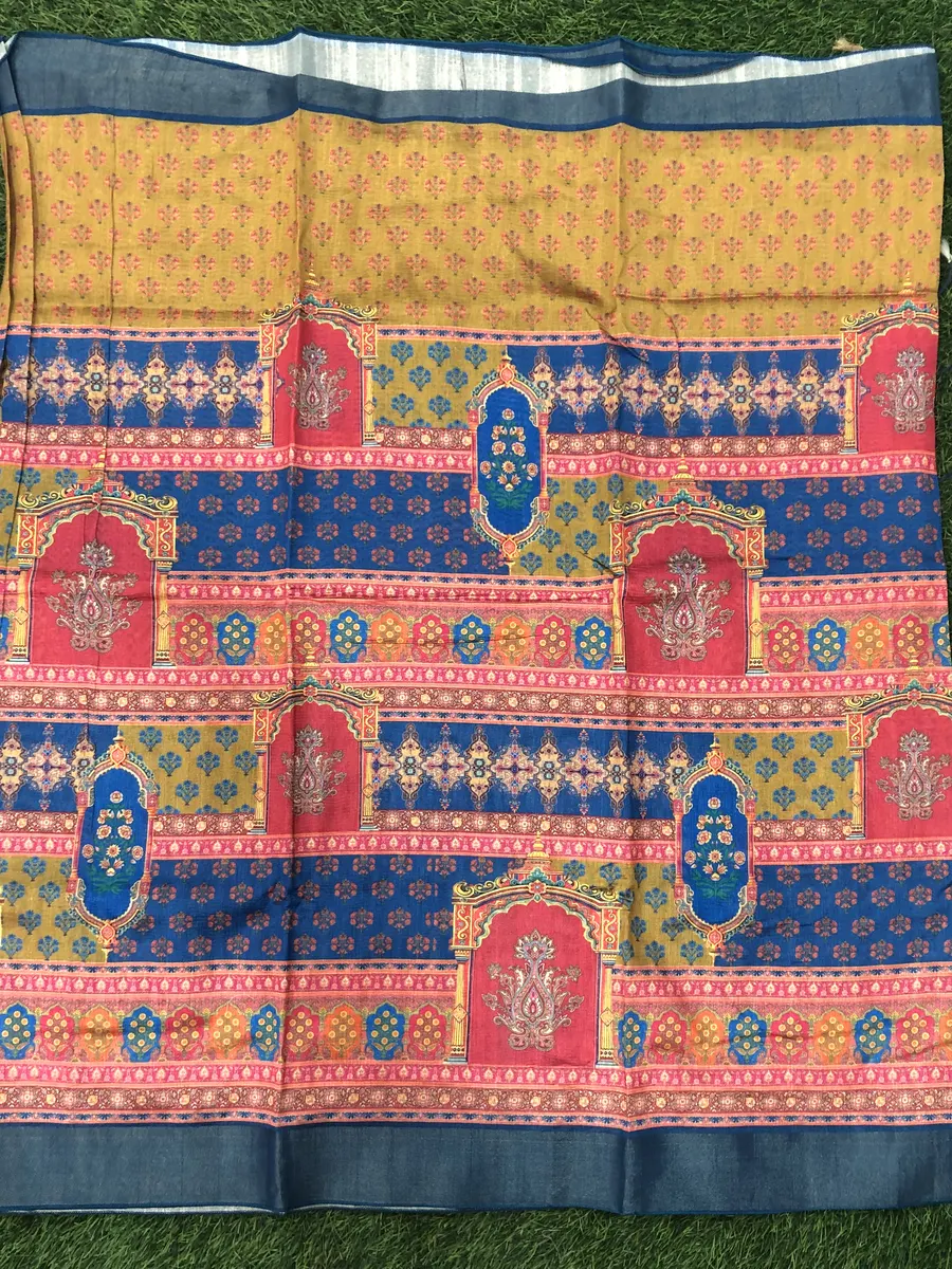 Tusser Printed Sarees