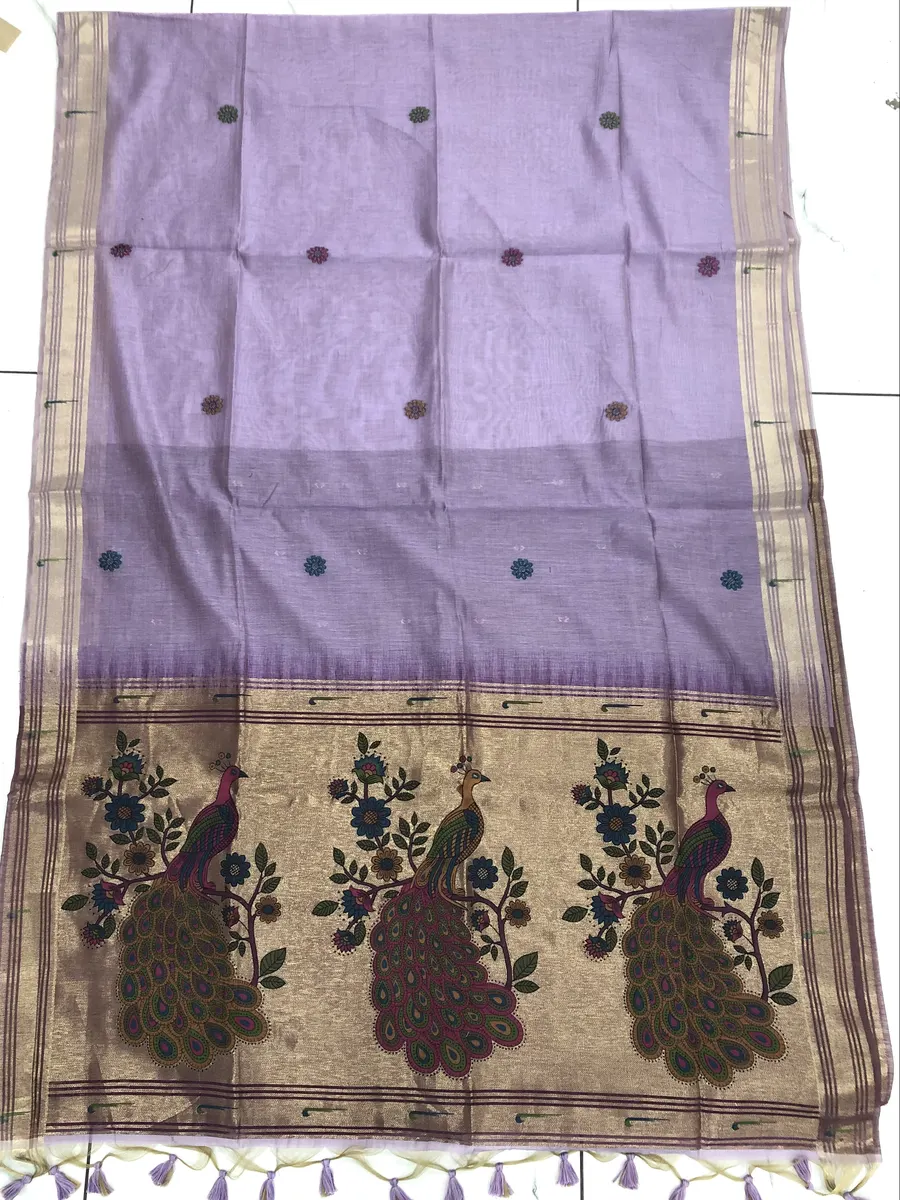 Munga Jamdhani Sarees