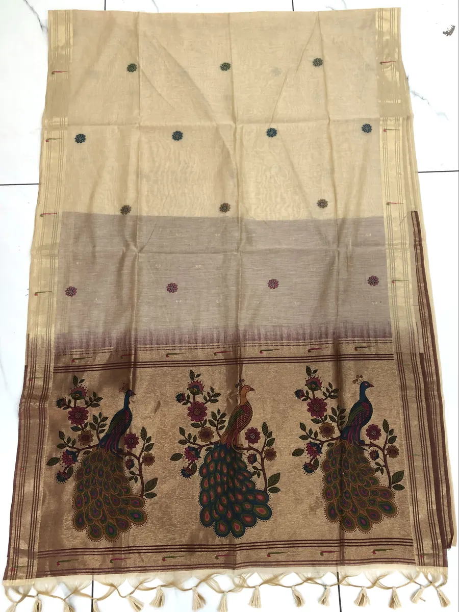 Munga Jamdhani Sarees