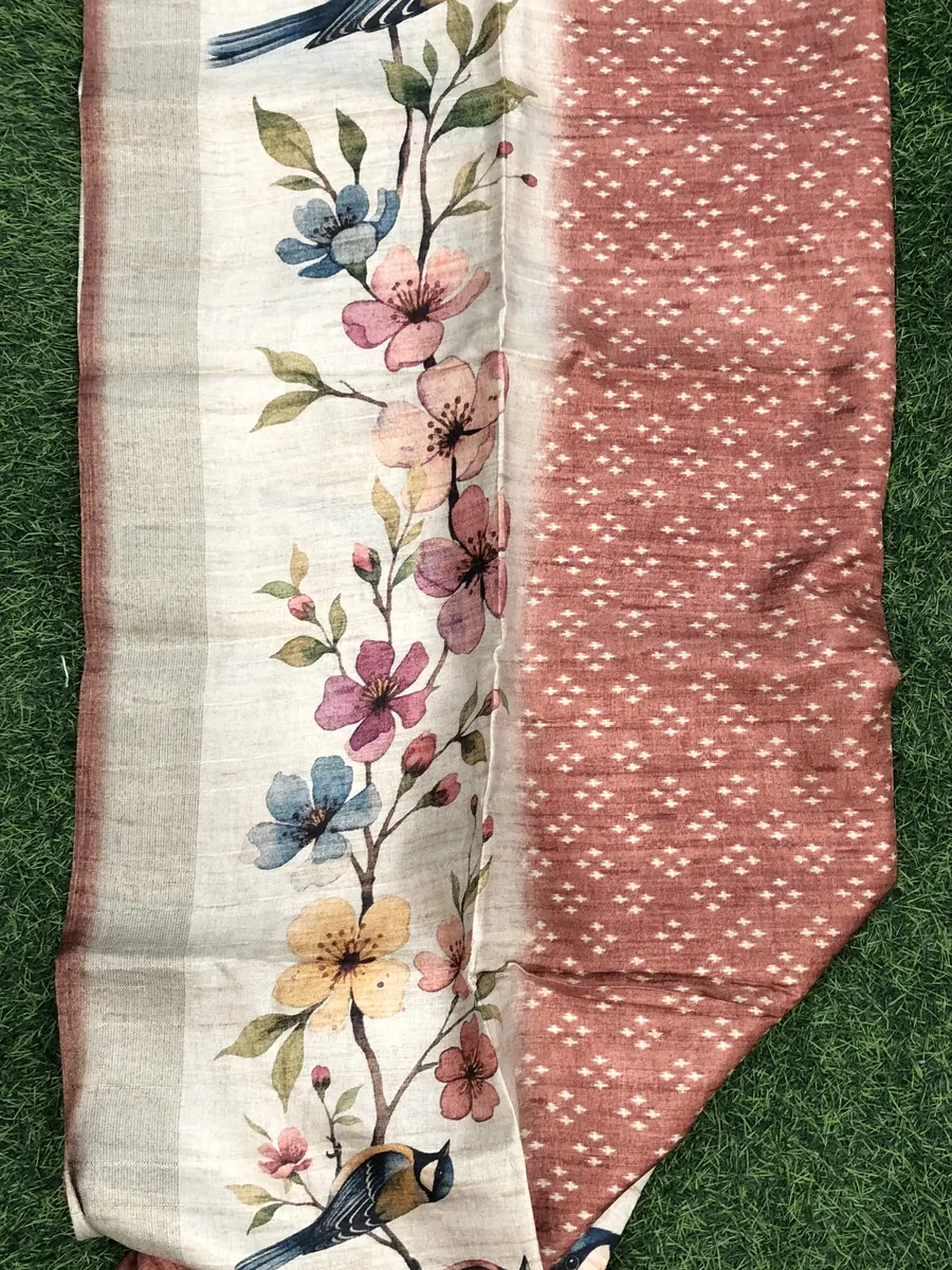 Gicha Tusser Sarees