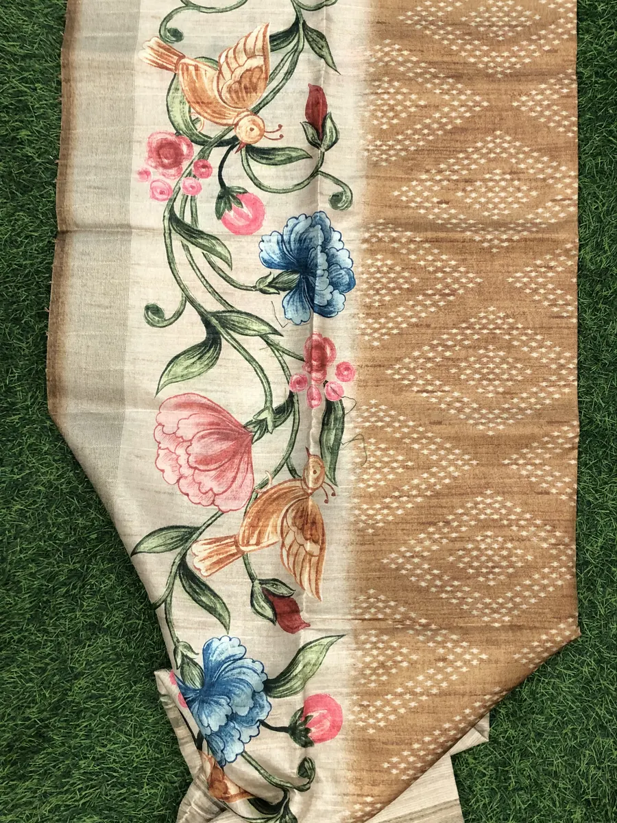 Gicha Tusser Sarees