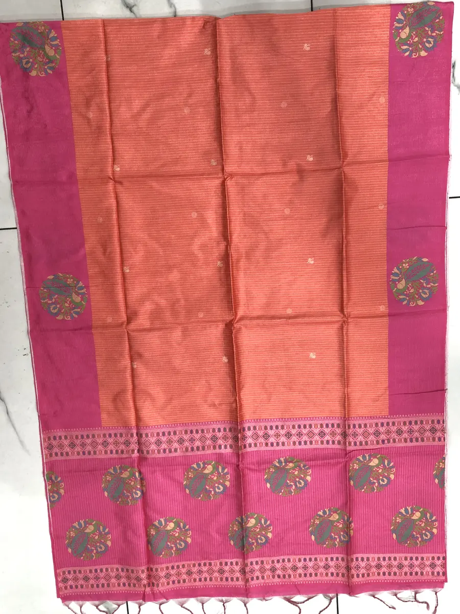 Semi Tusser Sarees