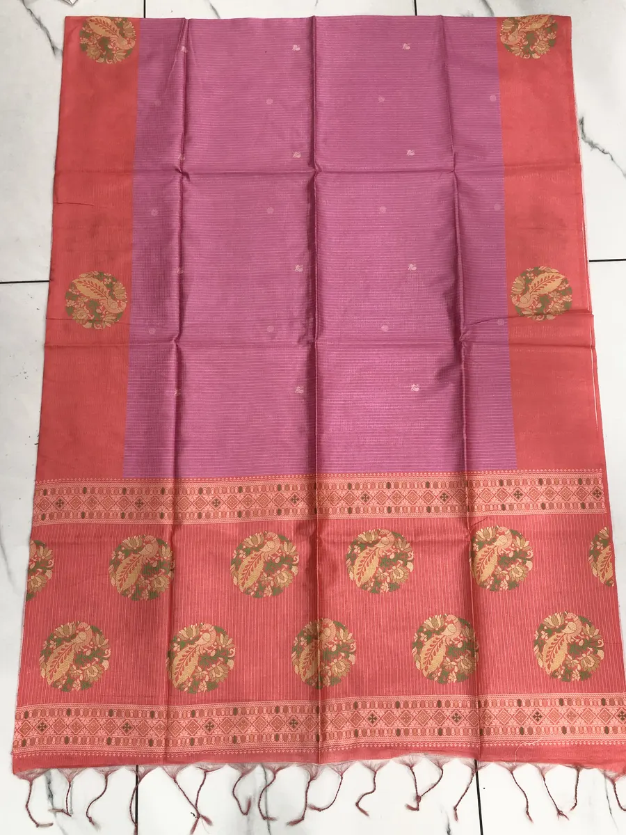 Semi Tusser Sarees