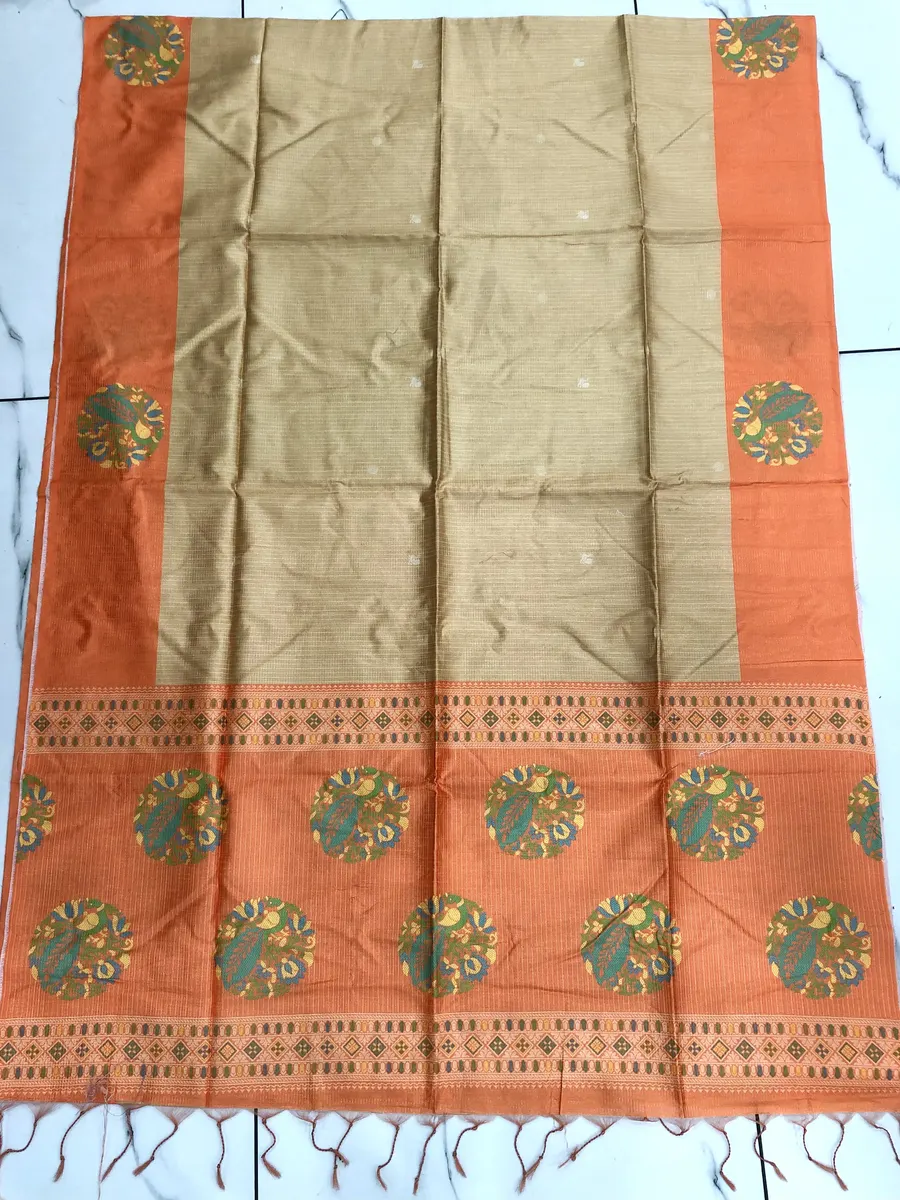 Semi Tusser Sarees