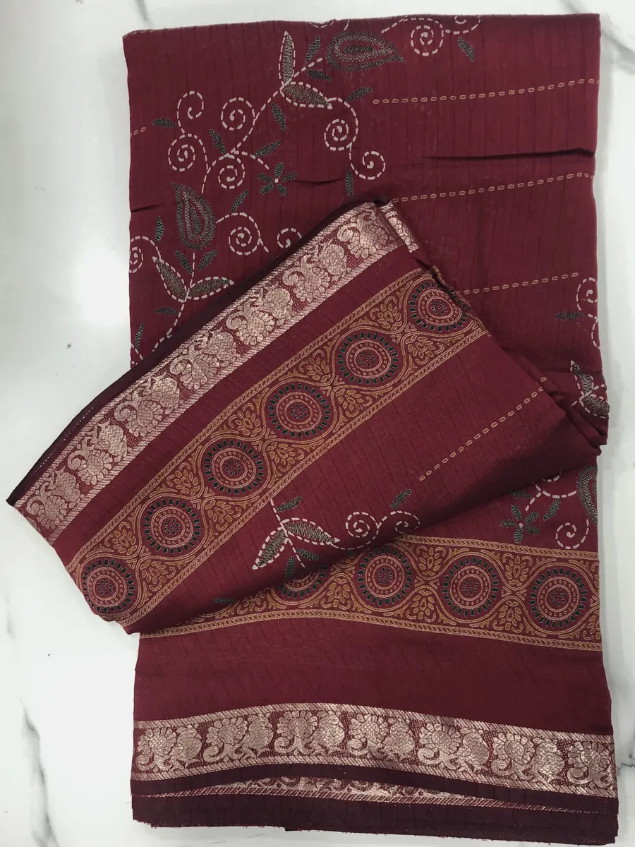 Munga Checks Sarees