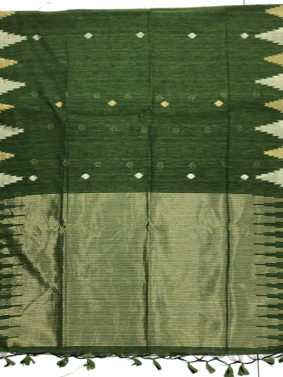 Linen Jamdhani Sarees