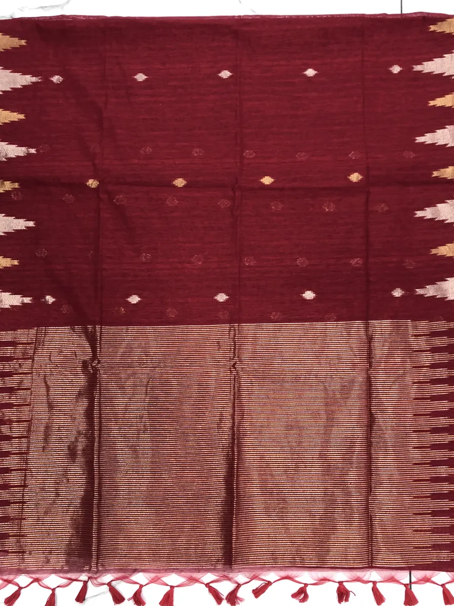 Linen Jamdhani Sarees