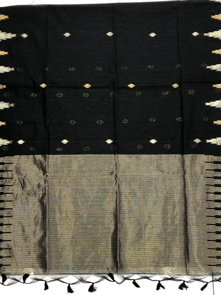Linen Jamdhani Sarees