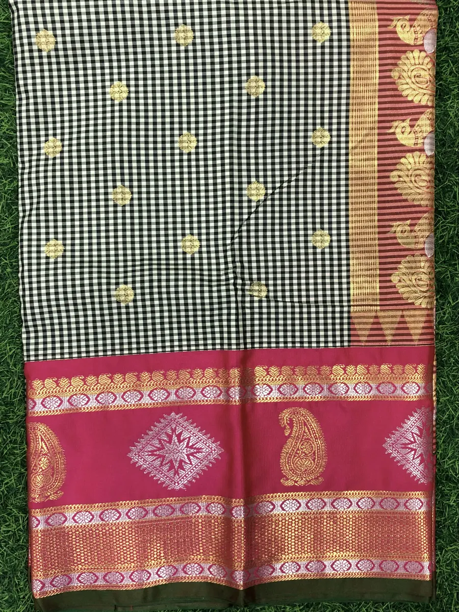 Semi Gadwal Sarees