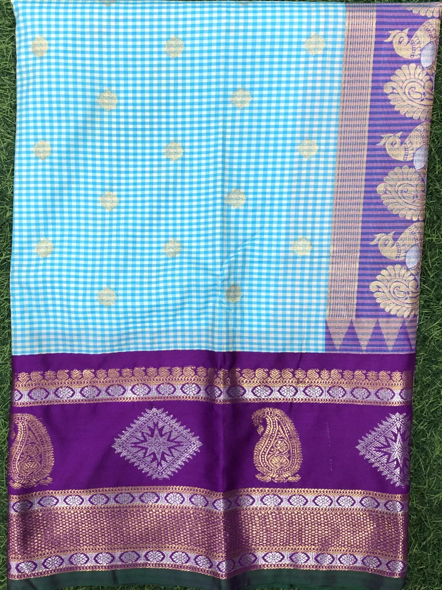 Semi Gadwal Sarees