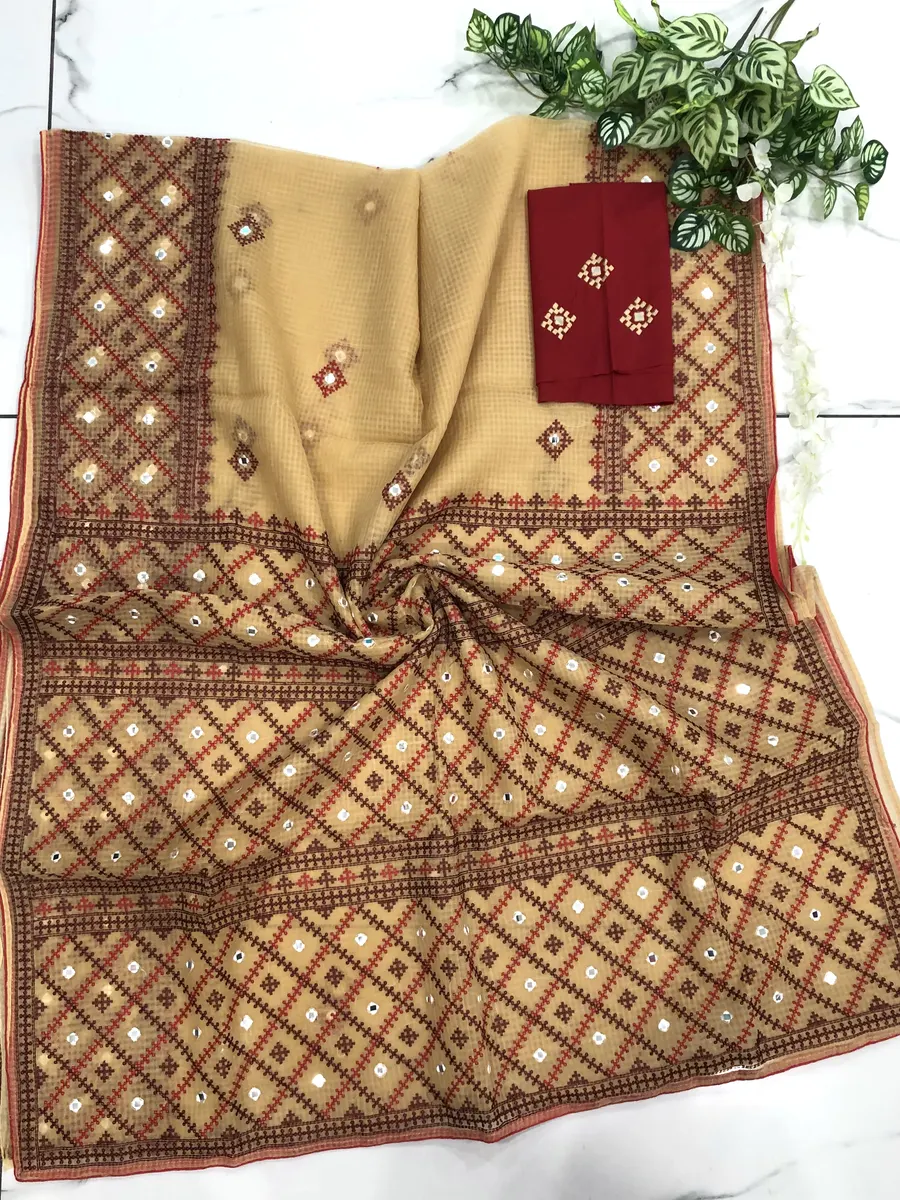 Kutch Work Sarees