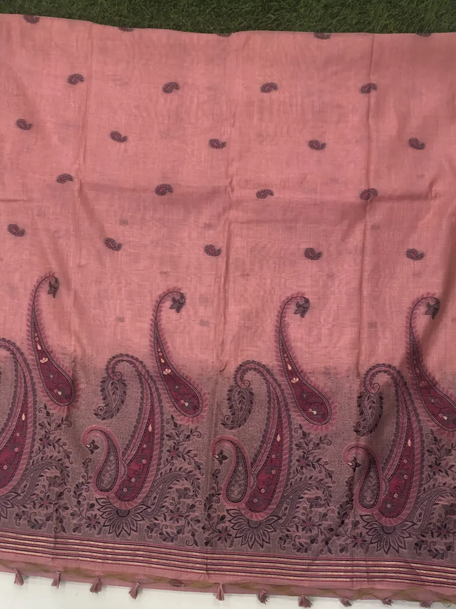 Linen Jamdhani Sarees