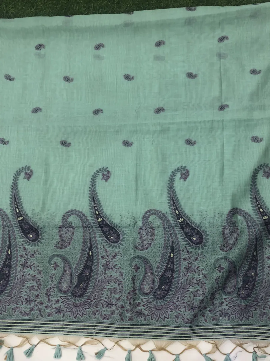 Linen Jamdhani Sarees