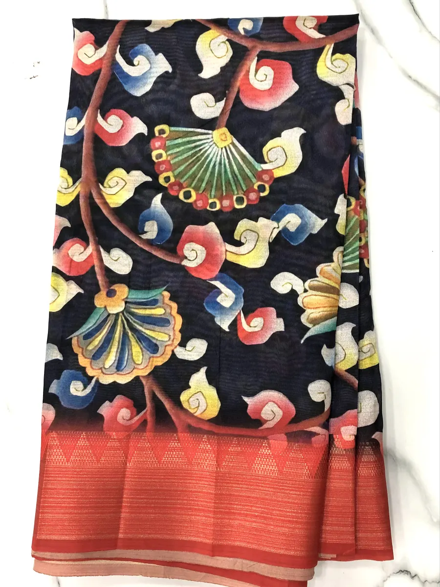 Semi Tusser Sarees