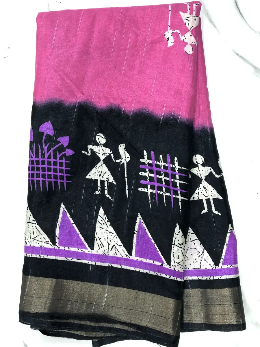 Semi Tusser Sarees