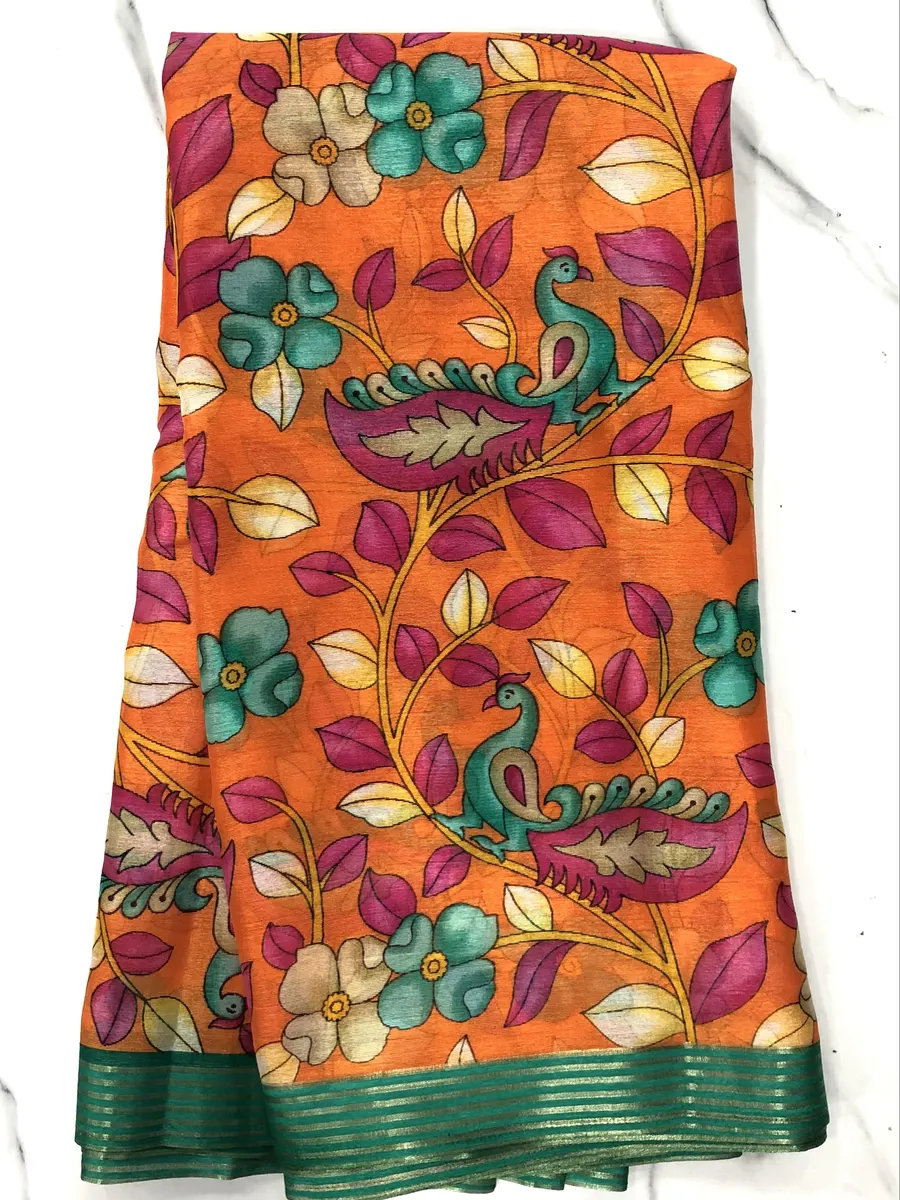 Semi Tusser Sarees