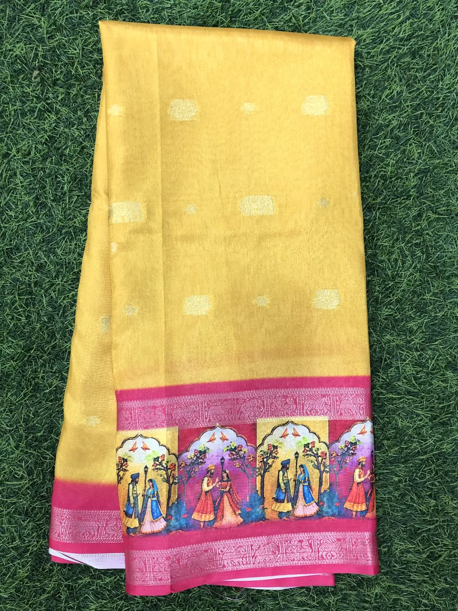 Semi Tusser Sarees
